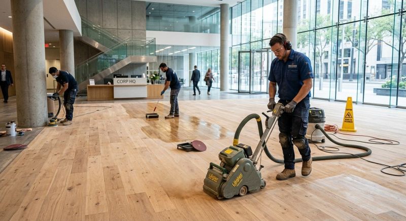 Our team working on Flooring Service projects in Middleboro, MA