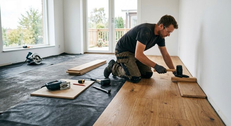 Engineered Wood Installation in Middleboro, MA