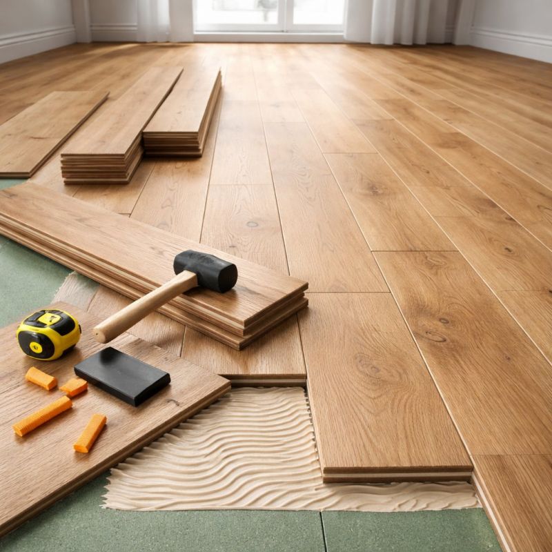 Engineered Wood Installation in Middleboro, MA