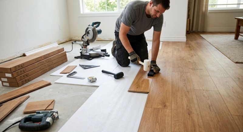 Laminate Floor Installation in Attleboro Falls, MA