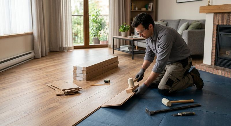 Laminate Floor Installation in Bristol, RI