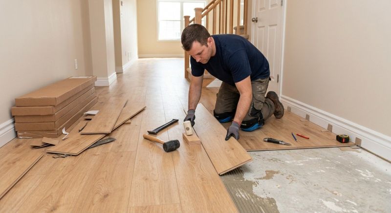 Laminate Floor Installation in Fairhaven, MA