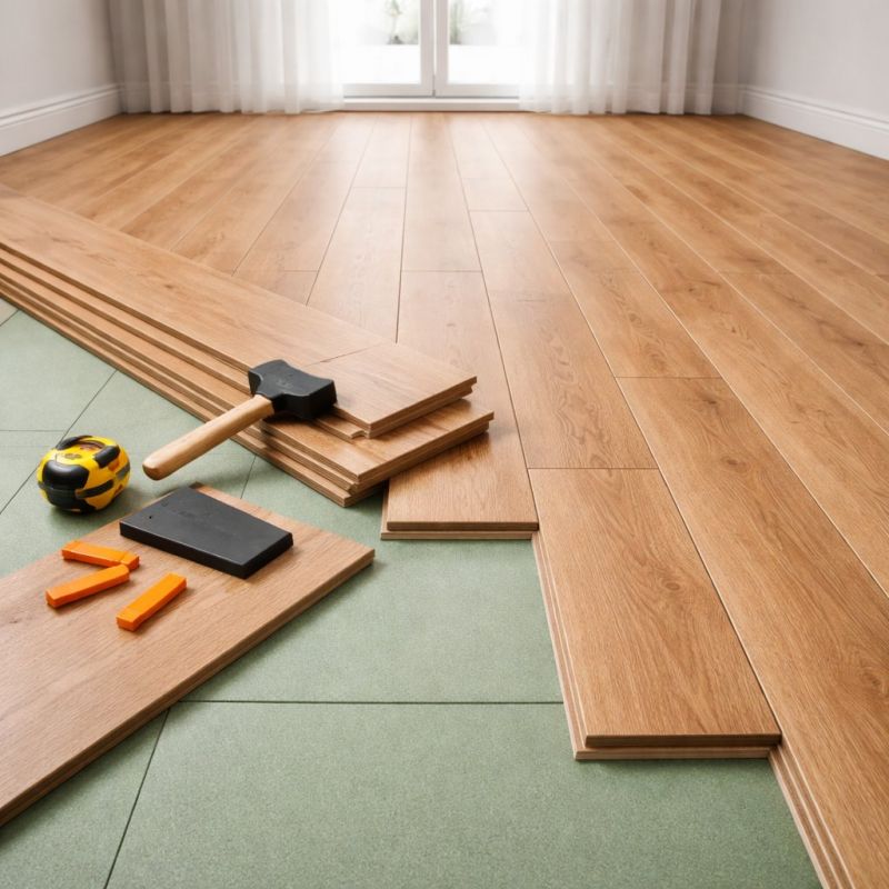 Laminate Floor Installation in North Falmouth, MA
