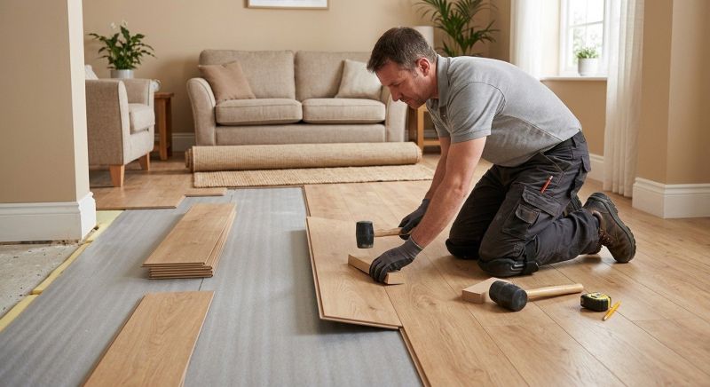 Laminate Floor Installation in Rockland, MA