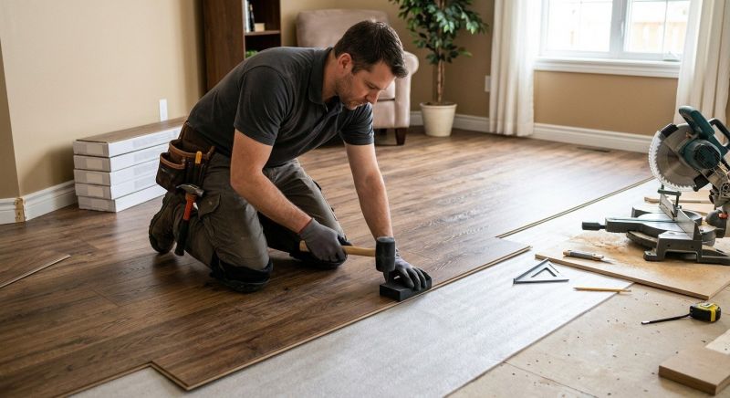 Laminate Floor Installation in Scituate, MA