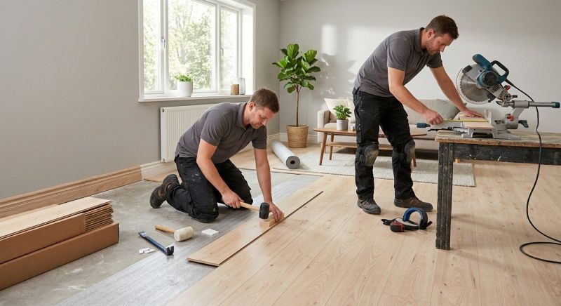Laminate Floor Installation in Wareham, MA
