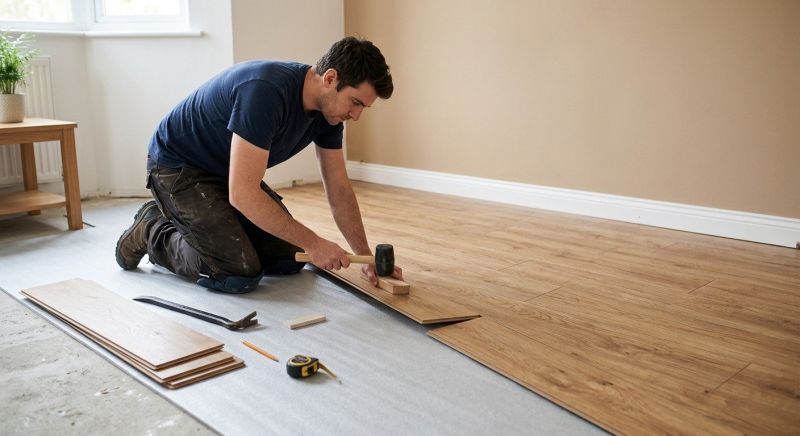 Laminate Floor Replacement in Mansfield, MA