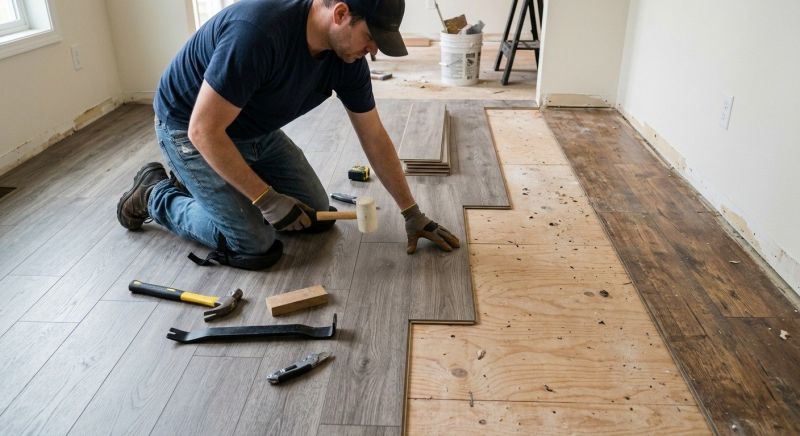 Laminate Floor Replacement in Marion, MA