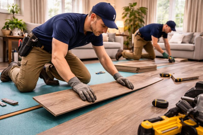 Laminate Floor Replacement in South Dartmouth, MA