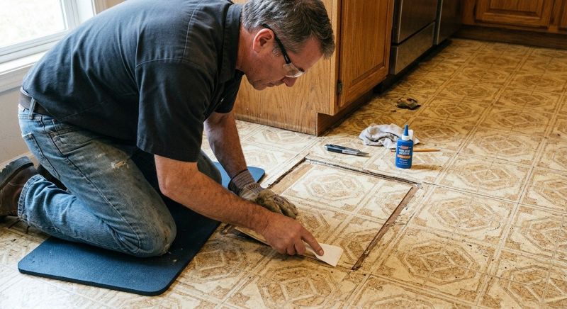 Linoleum Floor Installation in Berkley, MA