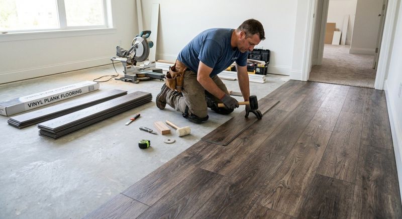 Linoleum Floor Installation in Marion, MA