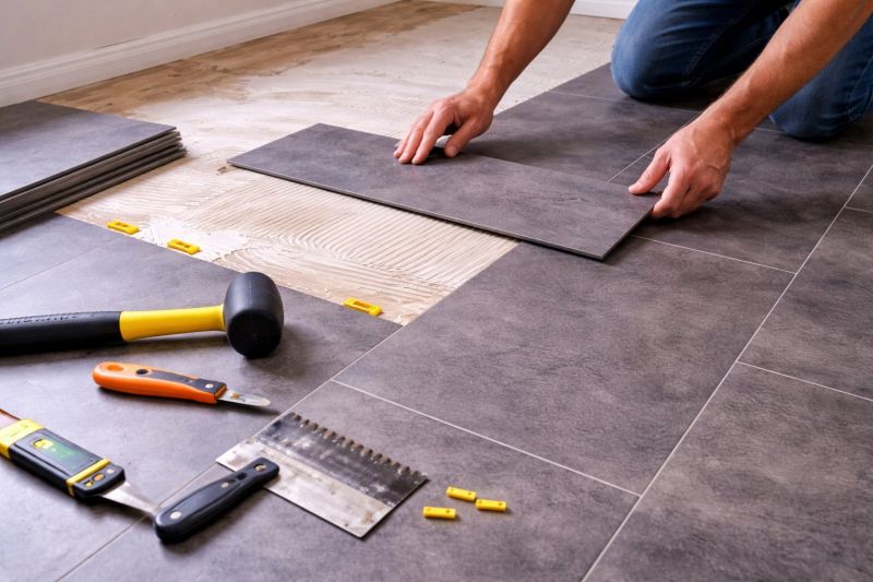 Luxury Vinyl Tile Installation in South Easton, MA