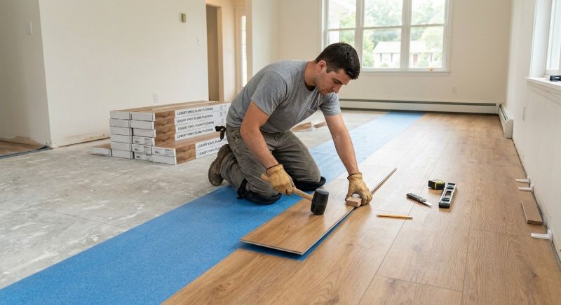 Lvt Flooring Installation in Barrington, RI