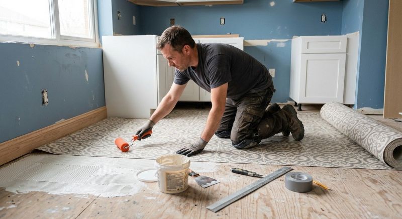 Sheet Flooring Installation in Norton, MA