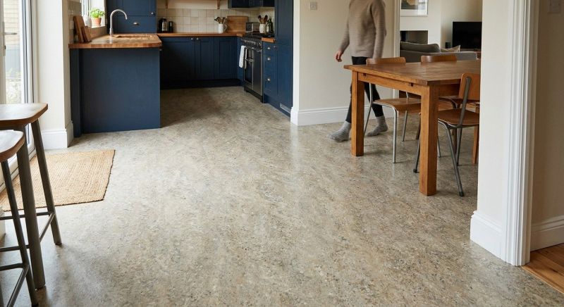 Sheet Linoleum Installation in Holbrook, MA