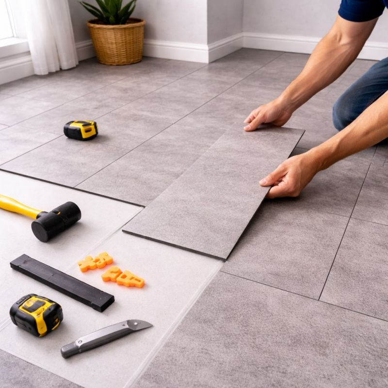 Vinyl Tile Installation in Middleboro, MA