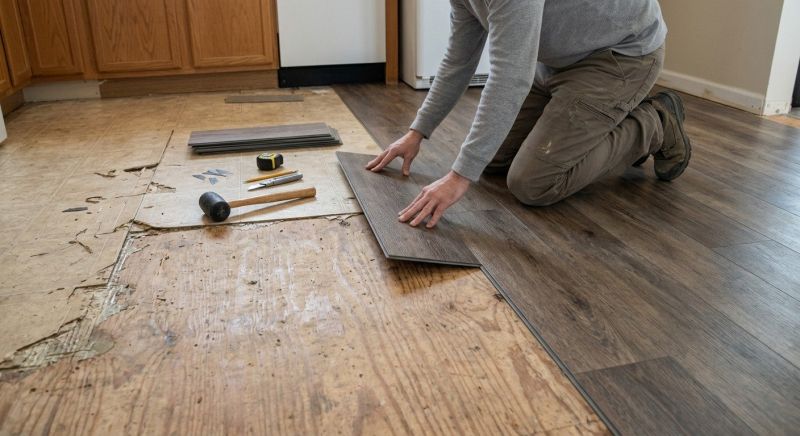 Vinyl Tile Replacement in Middleboro, MA
